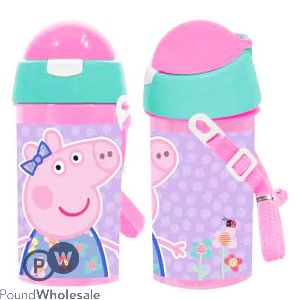 Peppa Pig Flip-top Straw Water Bottle