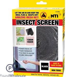 INSECT SCREEN BLACK