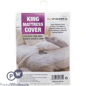 PRIMA KING MATTRESS COVER 153 X 207 X 20CM