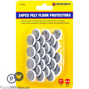 Marksman Felt Floor Protectors 24pc