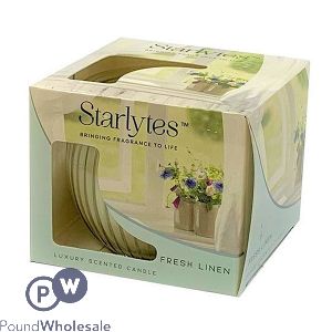 Starlytes French Vanilla Luxury Scented Candle 85g