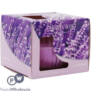 Starlytes Lavender Luxury Scented Candle