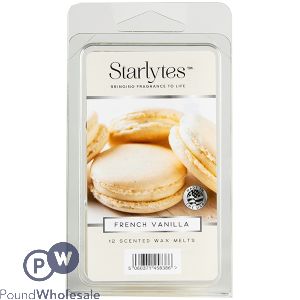 Starlytes Scented Wax Melts French Vanilla 12pc