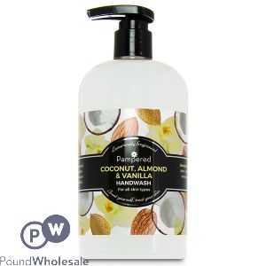 Pampered Coconut, Almond & Vanilla Fragrance Handwash 500ml