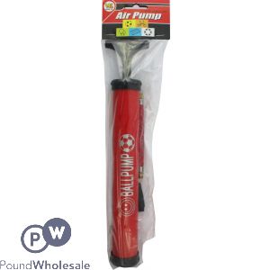 T Handle Bike And Ball Pump 12" Assorted Colours (36.5cm X 9cm)