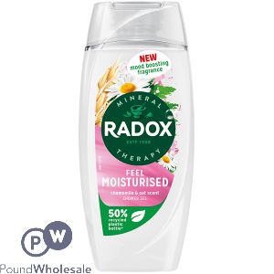 Radox Mineral Therapy Feel Moisturised Chamomile & Oat Scent Shower Gel 255ml