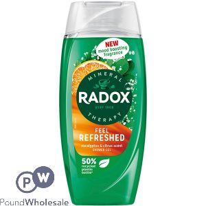 Radox Mineral Therapy Eucalyptus & Citrus Scent Feel Refreshed Shower Gel 255ml