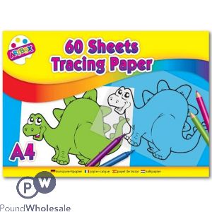 60 Sheet A4 Tracing Paper Pad