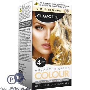 LIGHT BLONDE PERMANENT HAIR COLOUR NO.3