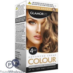 Golden Brown Permanent Hair Colour No.6