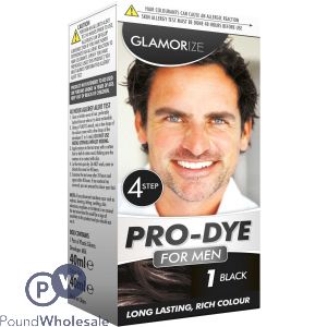 Mens Permanent Black Pro-dye No.1