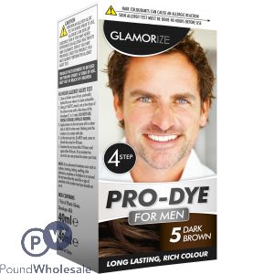 Mens Permanent Dark Brown Pro-dye No.5