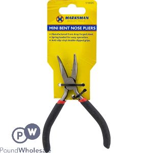 Marksman Mini Bent Nose Pliers 4.5"