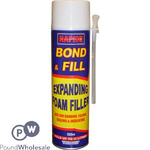 Bond & Fill Expanding Foam Filler 500ml