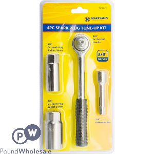 Marksman 3/8" Spark Plug Tune-up Kit 4pc