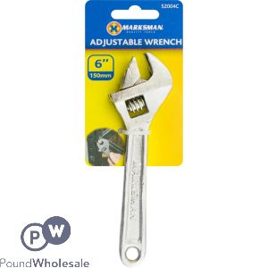 Marksman Adjustable Wrench Spanner 6"