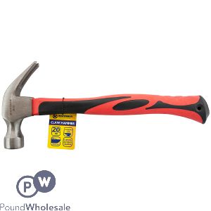 Marksman Fibreglass Handle Claw Hammer 20oz