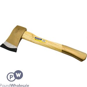 MARKSMAN FIBREGLASS AXE WITH GOLDEN WOODEN HANDLE 1.5LB