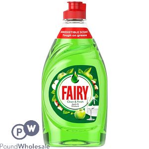 Fairy Clean & Fresh Apple & Rhubarb Washing Up Liquid 320ml