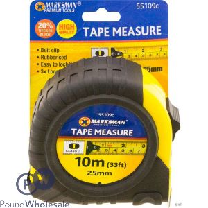 Marksman Tape Measure 10m