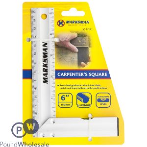 Marksman Carpenter's Square 15cm