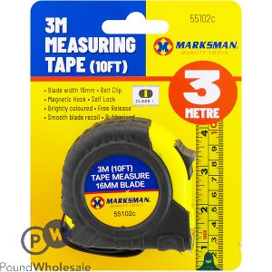 https://www.poundwholesale.co.uk/media/catalog/product/cache/5ba196558aadfdbf642bb770ab3e4877/5/5-3174-19902/marksman-measuring-tape-3m.jpg