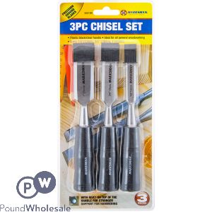 3pc CHISEL SET 