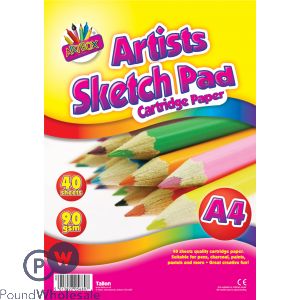 ARTBOX A4 SKETCH PAD 40 SHEETS