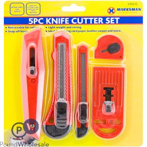 Marksman Knife Cutter Set 5pc
