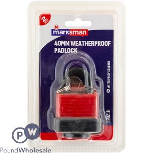 Marksman Weatherproof Padlock 40mm