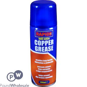 Rapide Anti Seize Copper Grease 200ml