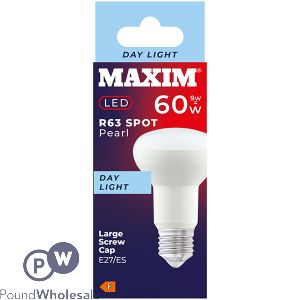 Maxim 9w=60w R63 Spot Day Light E27 Es Led Light Bulb