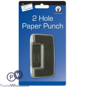 JUST STATIONERY 2 HOLE PAPER PUNCH