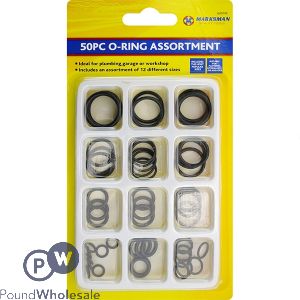 Marksman O-ring Assortment 50pc