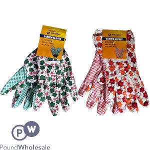 Marksman Cotton Garden Gloves Assorted