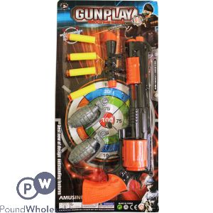 Gun Play Shooting Game 8pcs