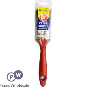 MARKSMAN RED HANDLE PAINT BRUSH 1.5"