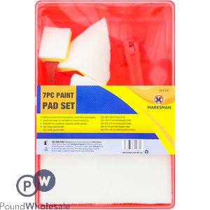 MARKSMAN PAINT PAD SET 7PC