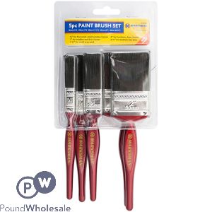 Marksman Cherry Paint Brush Set 5pc