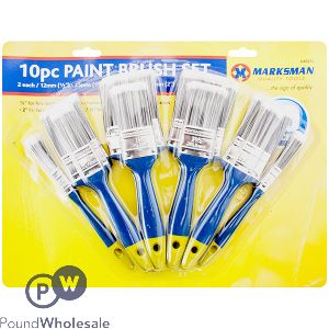 Marksman Paint Brush Set 10pc