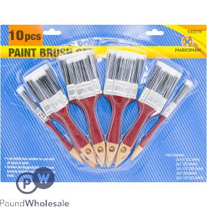 Marksman Paint Brush Set 10pc
