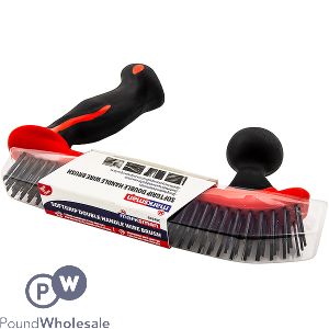 Marksman Soft Grip Double Handle Wire Brush 9"