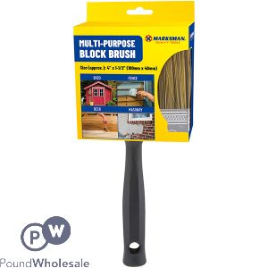 Marksman Multi-purpose Block Paint Brush 4" X 1-1/2"