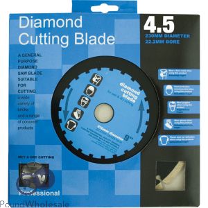 Diamond Cutting Disc Blade 4.5" 