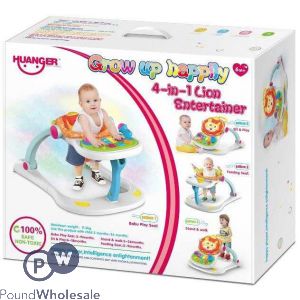 Huanger Baby 4 In 1 Lion Entertainer
