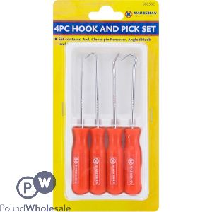 Marksman Hook And Pick Set 4pc