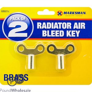 Marksman Brass Radiator Air Bleed Key 2 Pack