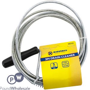 Marksman Cork-Screw Probe Drain Cleaner 5mm X 3m
