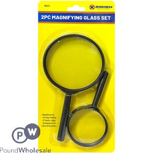 Marksman Magnifying Glass Set 2pc