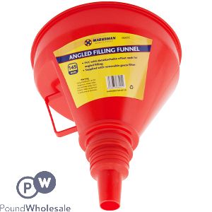 MARKSMAN ANGLED PVC FILLING FUNNEL 145MM